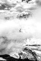Yellowstone, Formations, Mists, Clouds, 2016-4142